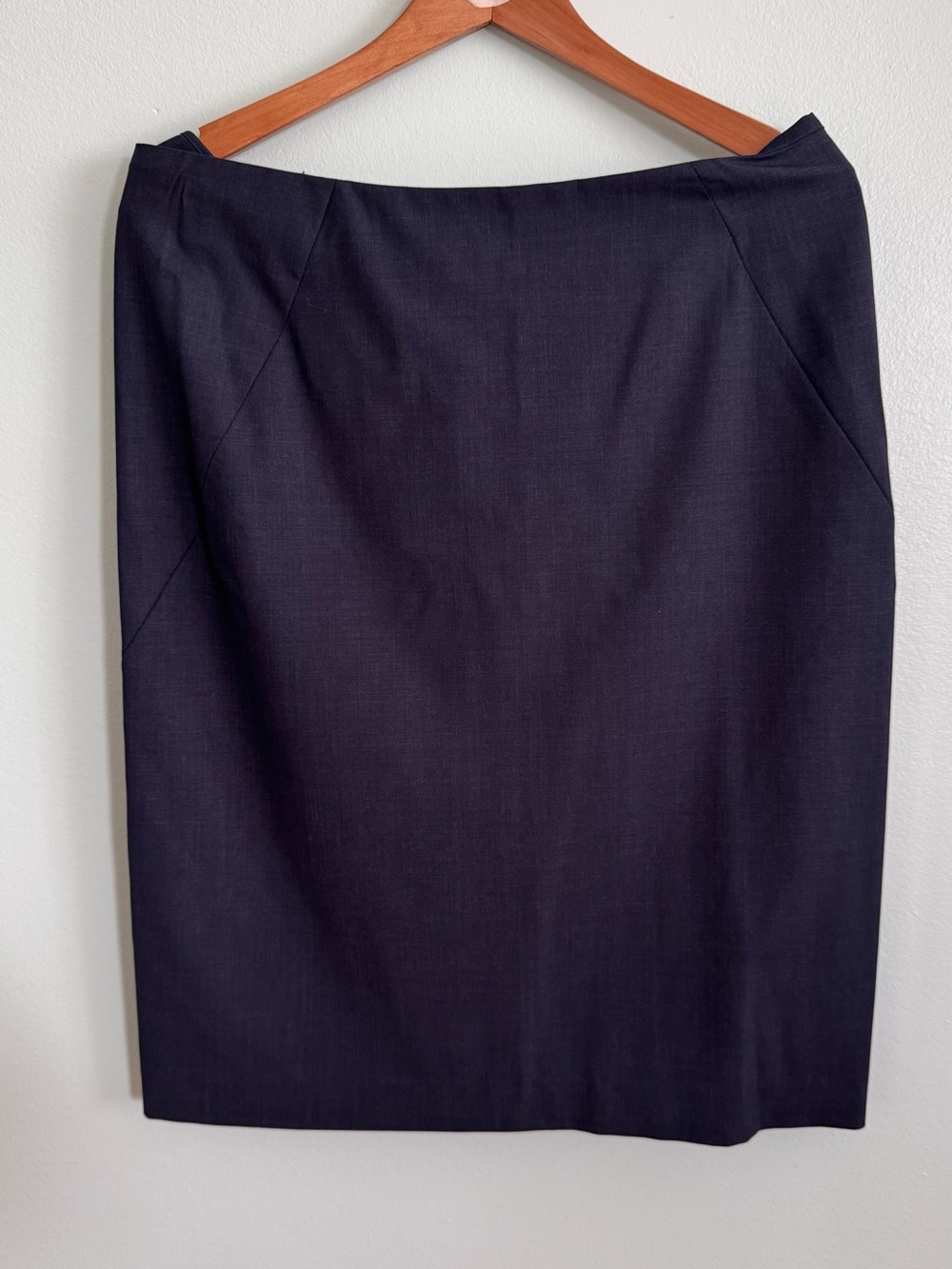 Theory Navy Pencil Skirt